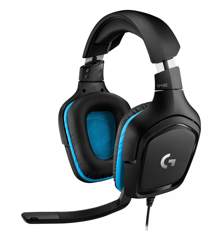 Casque Micro Gamer Logitech G432 PC, PlayStation 4, Xbox One et