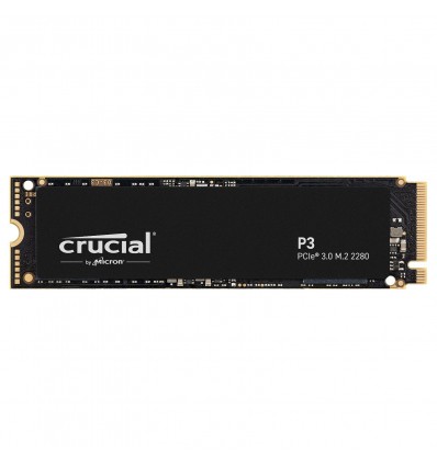 Disque SSD Interne M.2 Crucial P3 500 Go NVME PCIe 3.0 x4 (L3500