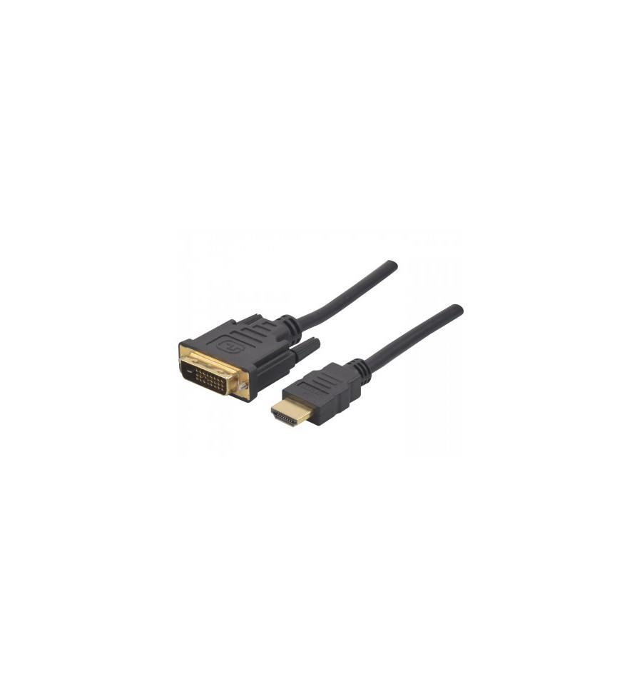 Câble DVI-D vers HDMI Mâle/Mâle 1 Mètre 127871