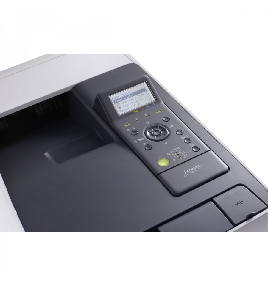 Imprimante Laser Couleur CANON i-SENSYS LBP-7680cx (20/20ppm/300  Feuilles/RJ45/Recto-Verso)